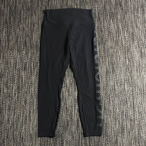 Lululemon Align High-Rise Pant 26" *Graphic RARE spellout - Picture 1 of 9